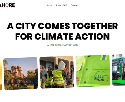 Lahore climate action week