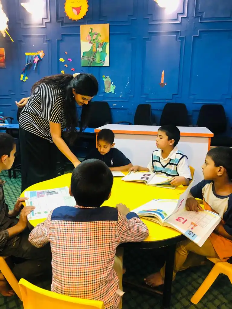 Children learning at Waduha Care Home