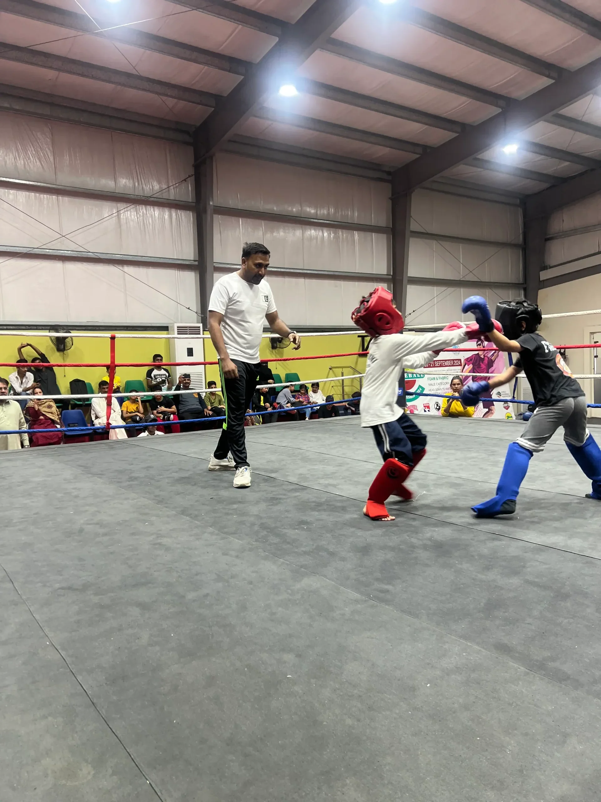 Kickboxing activity at Waduha Care Home